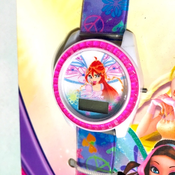 NICKELODEON WINX 2013 LCD WRIST WATCH NWT - Picture 4 of 11